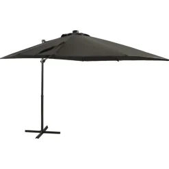 vidaXL - Zweefparasol - Antraciet - 250 cm
