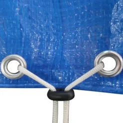 vidaXL - Zwembadhoes - Blauw - Kunststof - Ø 335 cm