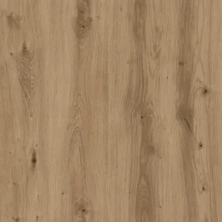 vidaXL Bijzettafel - Salontafel - U-porten - Artisanaal eiken - 50x50x35 cm