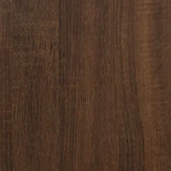 vidaXL Bijzettafels - Industrieel - Bruin eiken - Hout - 40x42x50 cm - Set van 2