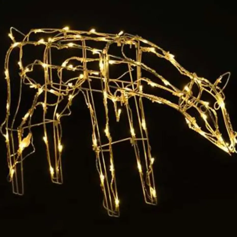 vidaXL 3-delige Kerstverlichting rendieren 229 LED's