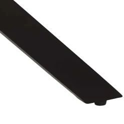 vidaXL Eettafel - Ronde tafel - Massief gerecycled hout en staal - Ø110 cm