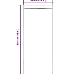 vidaXL Gordijne - Verduisterend - Zwart - 140x225 cm - Fluweel - 2 Stuks