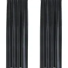 vidaXL Gordijnen - Verduisterend - Donkergrijs - 140x225 cm - Fluweel - 2 Stuks