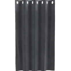 vidaXL Gordijnen met ringen - Lichtgrijs - 140x140 cm - Fluweel - 2 Stuks