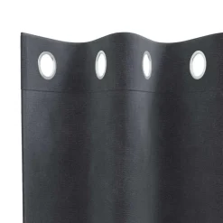 vidaXL Gordijnen met ringen - Lichtgrijs - 140x140 cm - Fluweel - 2 Stuks