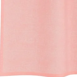 vidaXL Gordijnen van voile met lussen - Roze - 140x245 cm - Stof - 2 Stuks
