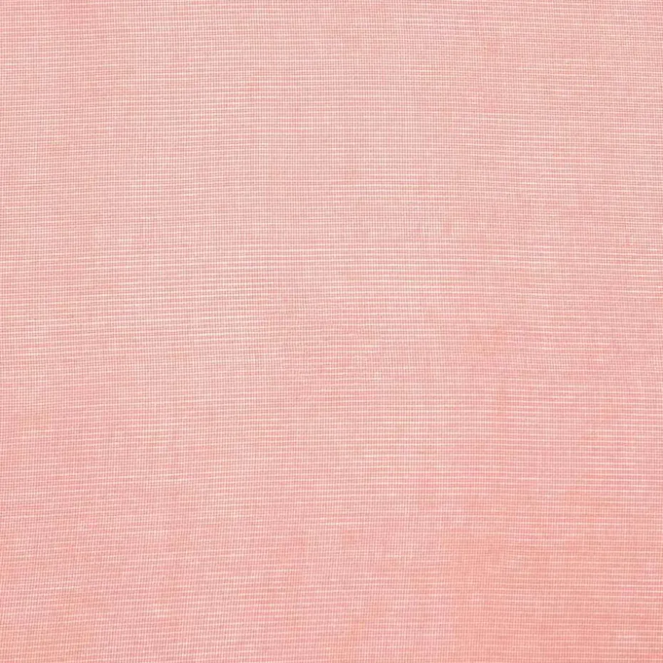vidaXL Gordijnen van voile met lussen - Roze - 140x245 cm - Stof - 2 Stuks