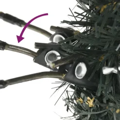 vidaXL kerstboom met standaard 240 cm PVC groen