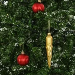 vidaXL Kerstboom sneeuwend met paraplubasis 190 cm groen