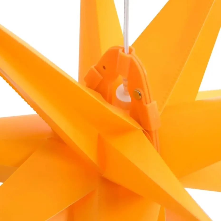 vidaXL Kerstlampen met LED's 3 st inklapbaar 100 cm geel