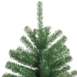 vidaXL Kunstkerstboom met scharnieren met standaard 120 cm groen