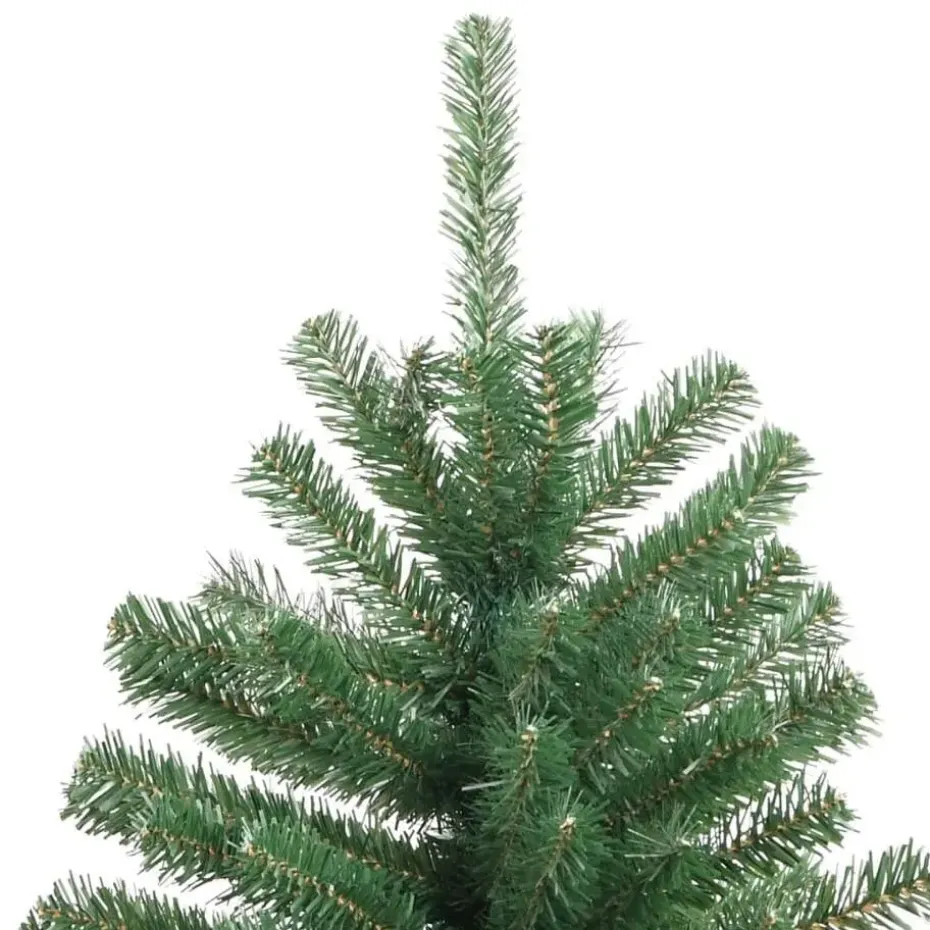 vidaXL Kunstkerstboom met scharnieren met standaard 120 cm groen