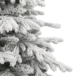 vidaXL Kunstkerstboom met scharnieren en sneeuw 180 cm