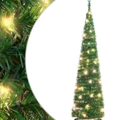 vidaXL Kunstkerstboom pop-up 50 LED's 120 cm groen