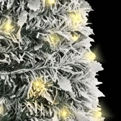 vidaXL Kunstkerstboom pop-up met sneeuw 150 LED's 180 cm
