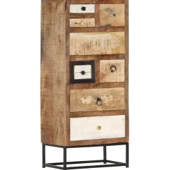 vidaXL Ladekast 45x30x105 cm massief gerecycled hout