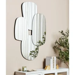 VIERZON - Wandspiegel - Zilver - 80 x 120 cm - Glas