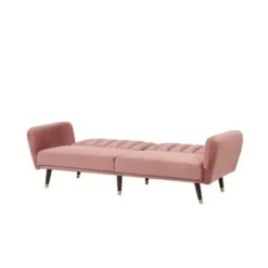 VIMMERBY - Slaapbank - Roze - Fluweel