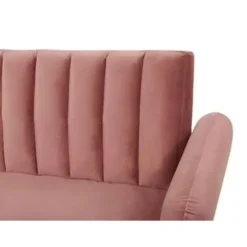 VIMMERBY - Slaapbank - Roze - Fluweel