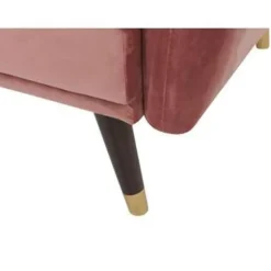 VIMMERBY - Slaapbank - Roze - Fluweel