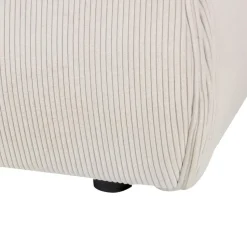 VINAY - Tweepersoonsbed - Beige - 180 x 200 cm - Corduroy