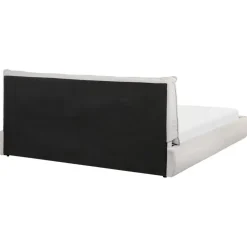 VINAY - Tweepersoonsbed - Beige - 180 x 200 cm - Corduroy