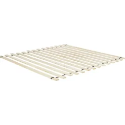 VINAY - Tweepersoonsbed - Beige - 180 x 200 cm - Corduroy