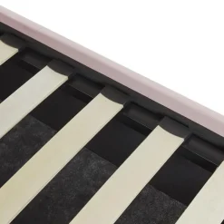 VINCENNES - Bed met opbergruimte - Roze - 140 x 200 cm - Fluweel