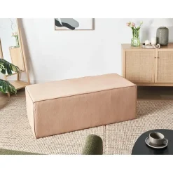 VINITA - Poef - Beige - Corduroy