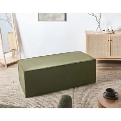 VINITA - Poef - Donkergroen - Corduroy