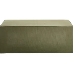 VINITA - Poef - Donkergroen - Corduroy