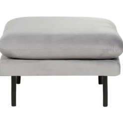 VINTERBRO - Ottomaan - Grijs - Fluweel