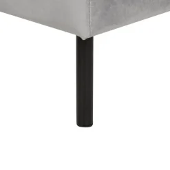 VINTERBRO - Ottomaan - Grijs - Fluweel