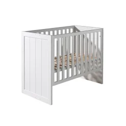 Vipack babybed Erik - wit - 126,6x68x90 cm