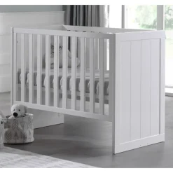 Vipack babybed Erik - wit - 126,6x68x90 cm