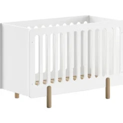 Vipack babybed Smile - wit - 60x120 cm