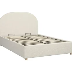 Vipack bed Moon met opbergruimte - wit - 140x200 cm