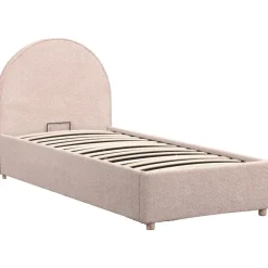 Vipack bed Moon met opbergruimte - roze - 90x200 cm