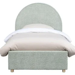 Vipack bed Moon met opbergruimte - mint - 90x200 cm