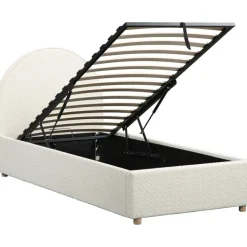 Vipack bed Moon met opbergruimte - wit - 90x200 cm