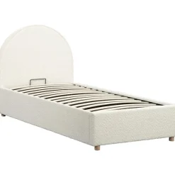 Vipack bed Moon met opbergruimte - wit - 90x200 cm