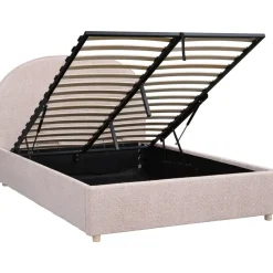 Vipack bed Moon met opbergruimte - roze - 140x200 cm