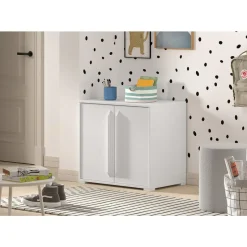 Vipack commode Sam 2 deuren - 62x43x68 cm - wit