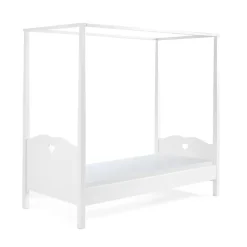 Vipack hemelbed Amori - wit - 74,5x97x211,2 cm