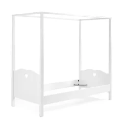 Vipack hemelbed Amori - wit - 74,5x97x211,2 cm