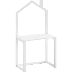 Vipack kinderbureau Dallas - wit - 151x60x81 cm