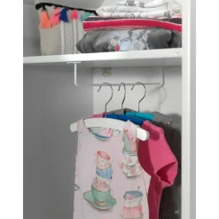 Vipack kledingkast Casimi 1 deurs - wit - 171,5x57,6x37 cm