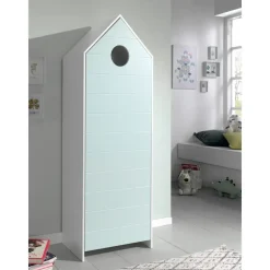 Vipack kledingkast Casimi 1 deurs - mint - 171,5x57,6x37 cm