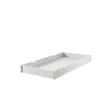 Vipack rolbed Erik op wielen - wit - 18,5x94x199 cm